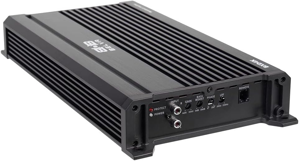 640W Peak 2-Ohm Stable Class-A/B 4-Channel Car Audio MOSFET Amplifier Pack of 2 N9281