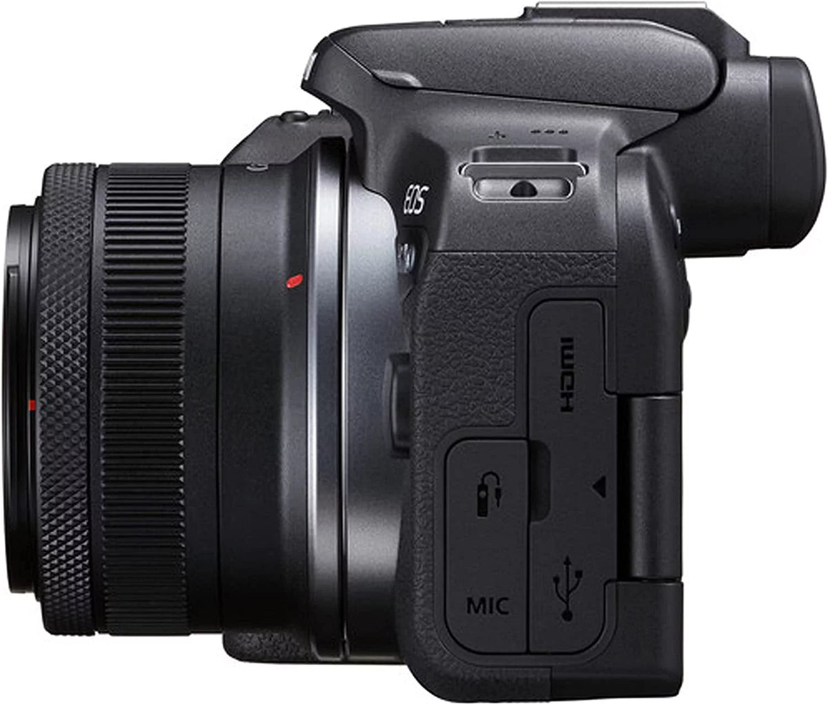 Mirrorless Digital Camera with 18-45mm Lens + 75-300mm Lens + 420-800mm Lens + 128GB Memory + Case + Tripod N510193