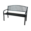 Black Patio Bench G970