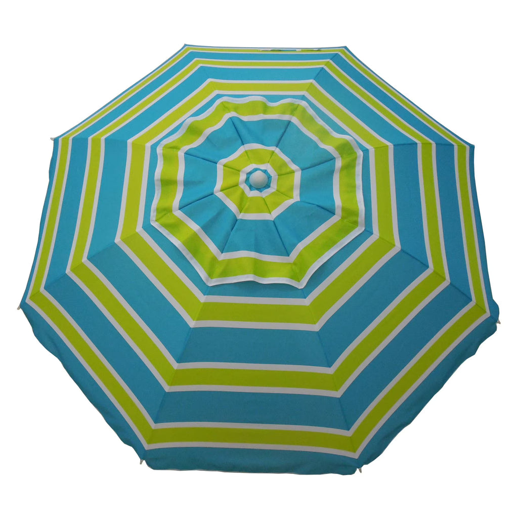 Striped Beach Umbrella with Carry Bag J7179