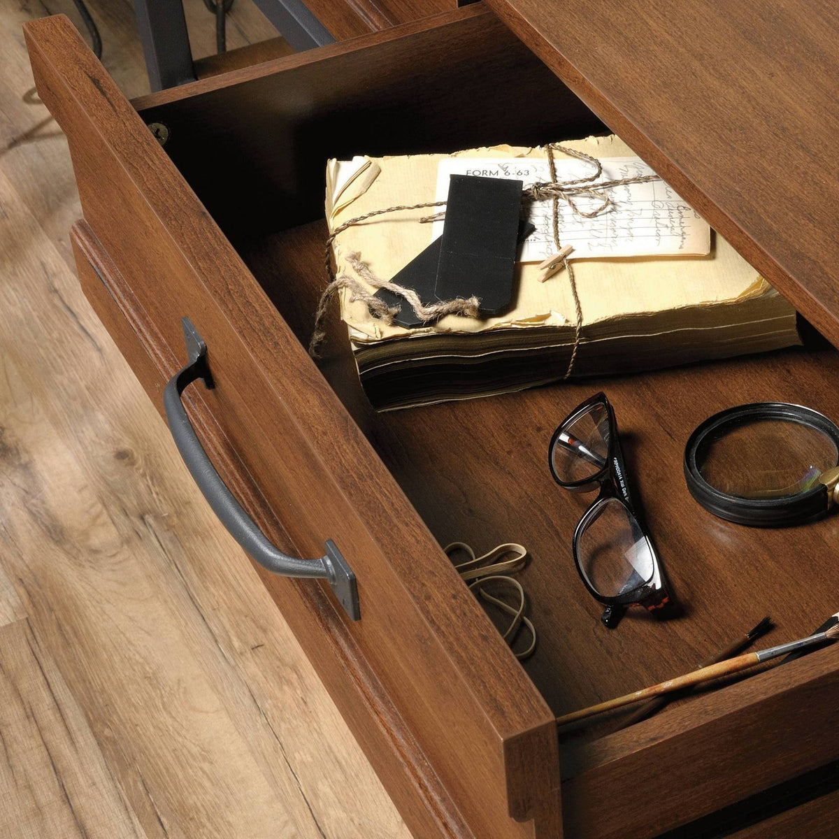 Milled Cherry Console O5978
