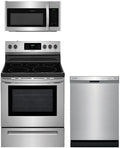 3 Piece Kitchen Appliance Package in Stainless Steel W565938