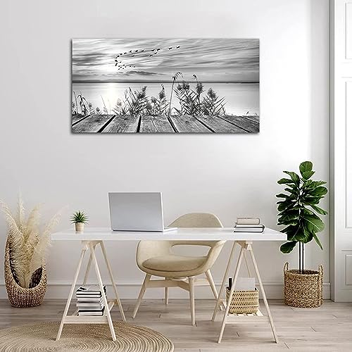 20" x 40" Canvas World Map Wall Art E694