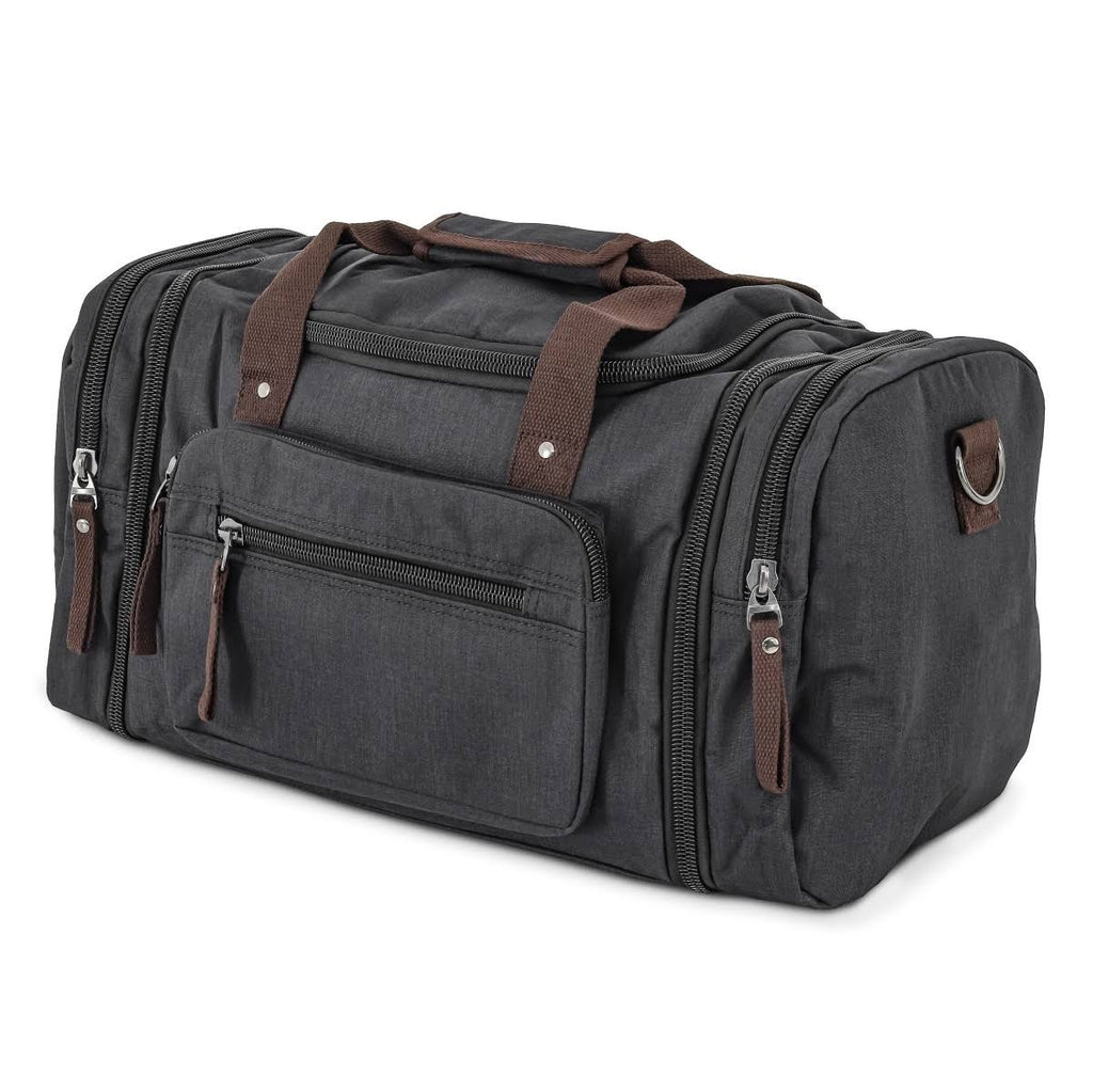 Black Canvas Travel Bag 35Ltr V93158