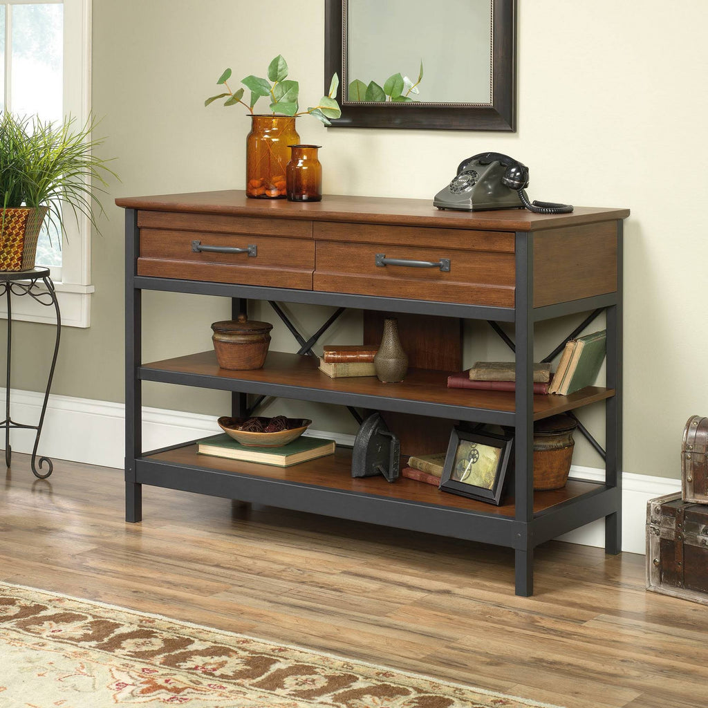 Milled Cherry Console O5978