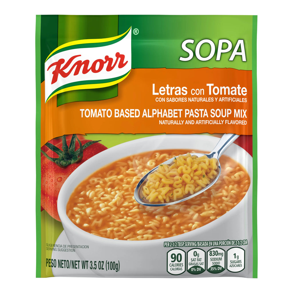 Tomato Based Alphabet Pasta Soup Mix 3.5 oz (Pack of 24) R3100