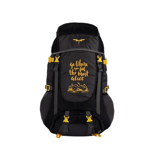 Black 65 Litres Travel Backpack C151097