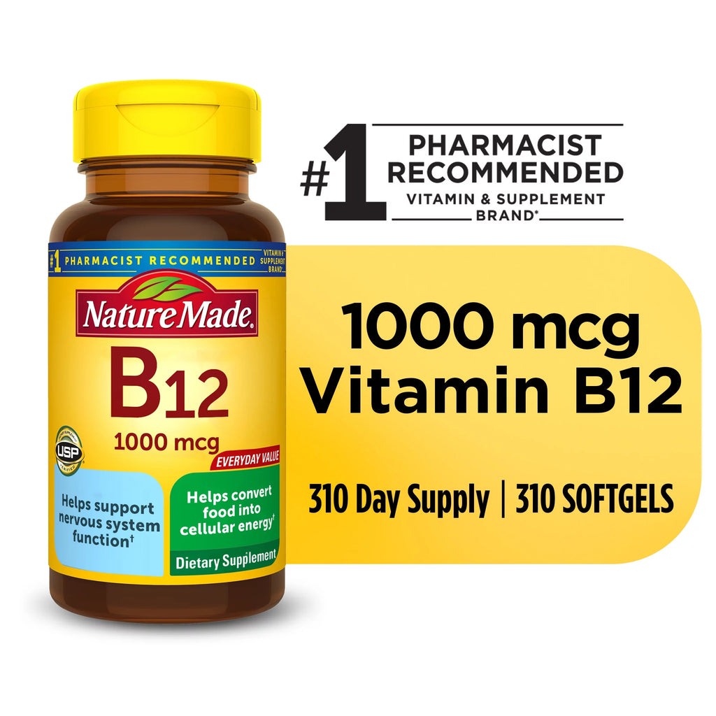 Vitamin B12 1000 mcg Softgels, 310 Count O21709