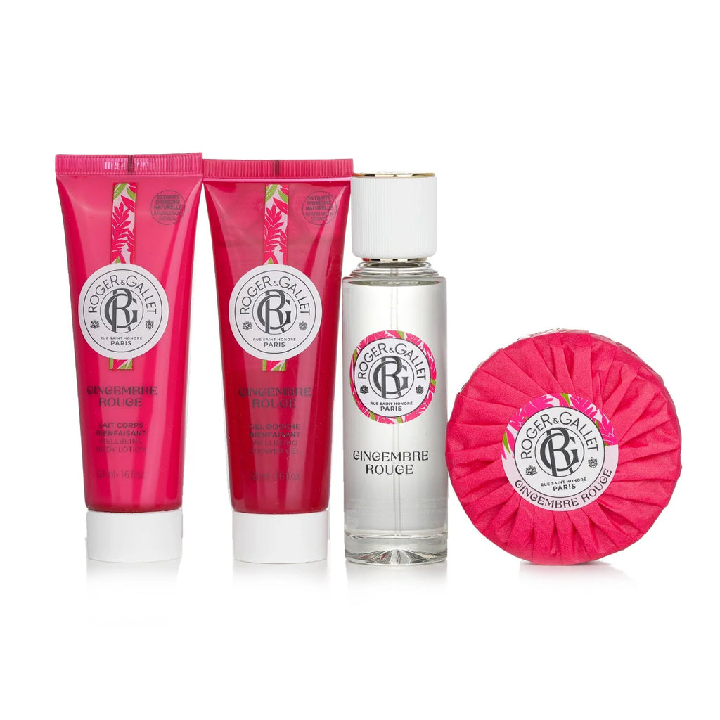 Roger & Gallet Gingembre Rouge Coffret 4pcs X437