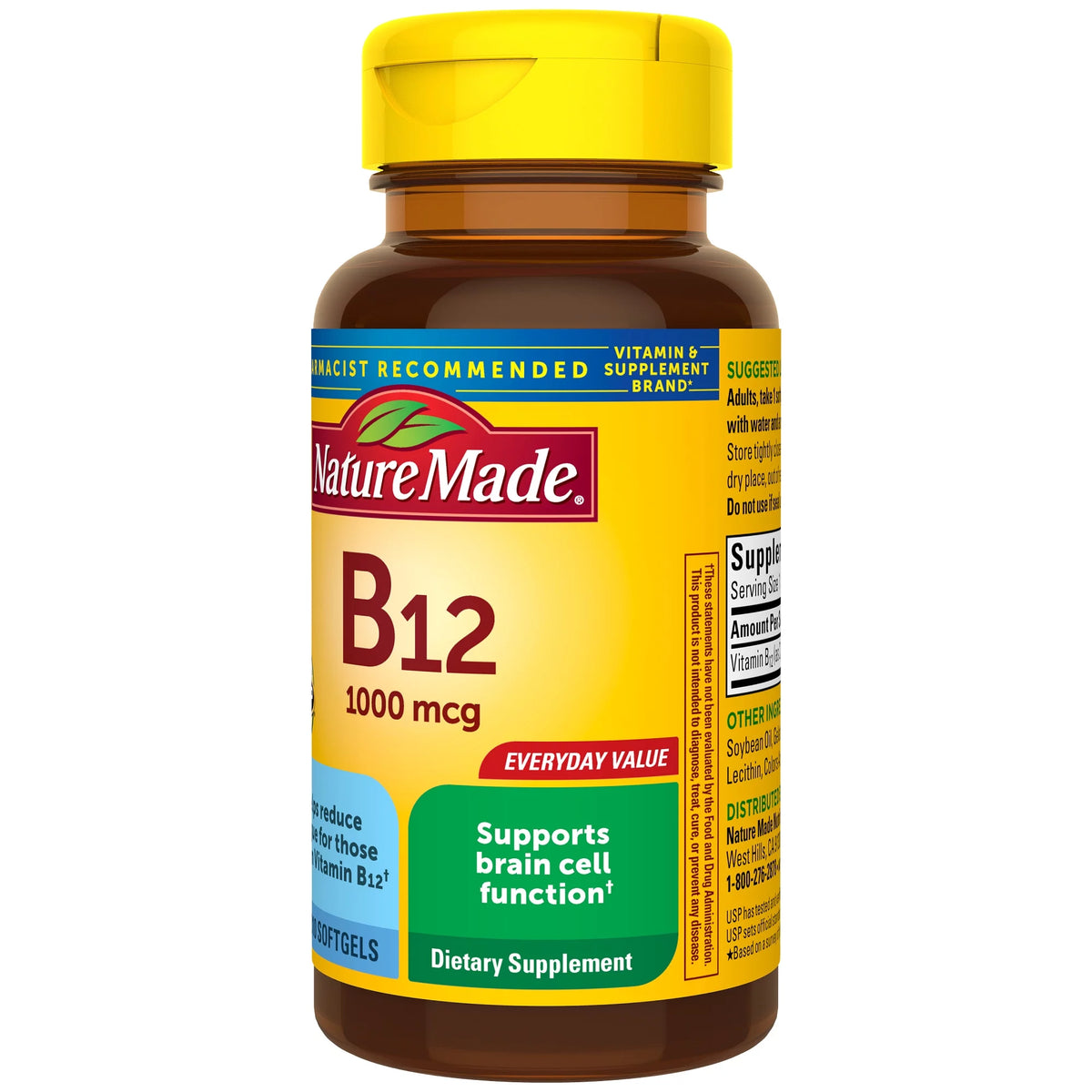 Vitamin B12 1000 mcg Softgels, 310 Count O21709