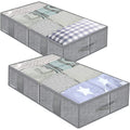 Breathable Zippered Storage Bag with Clear Window W625231