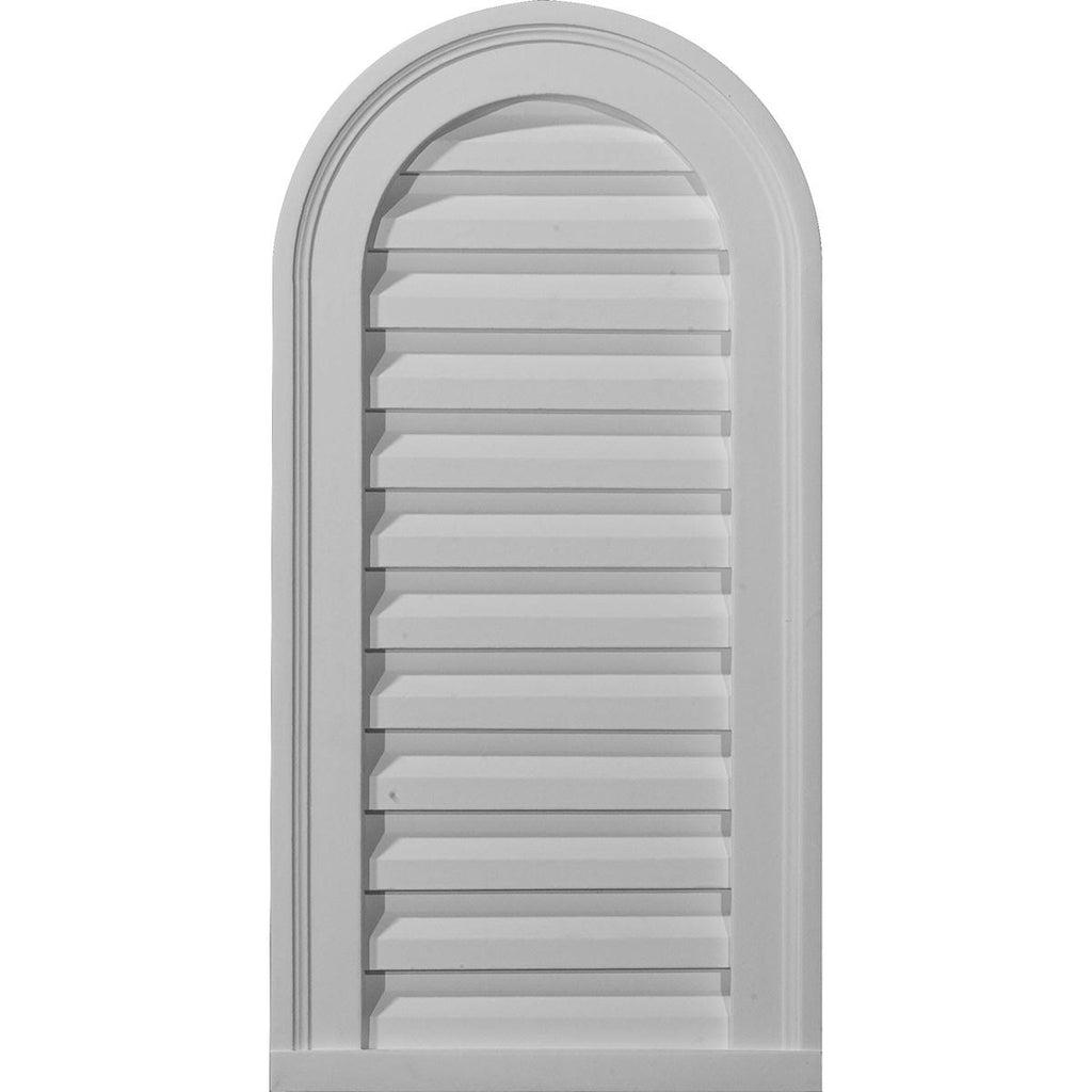 22 inch x 25 inch Urethane Gable Vent Louver T442