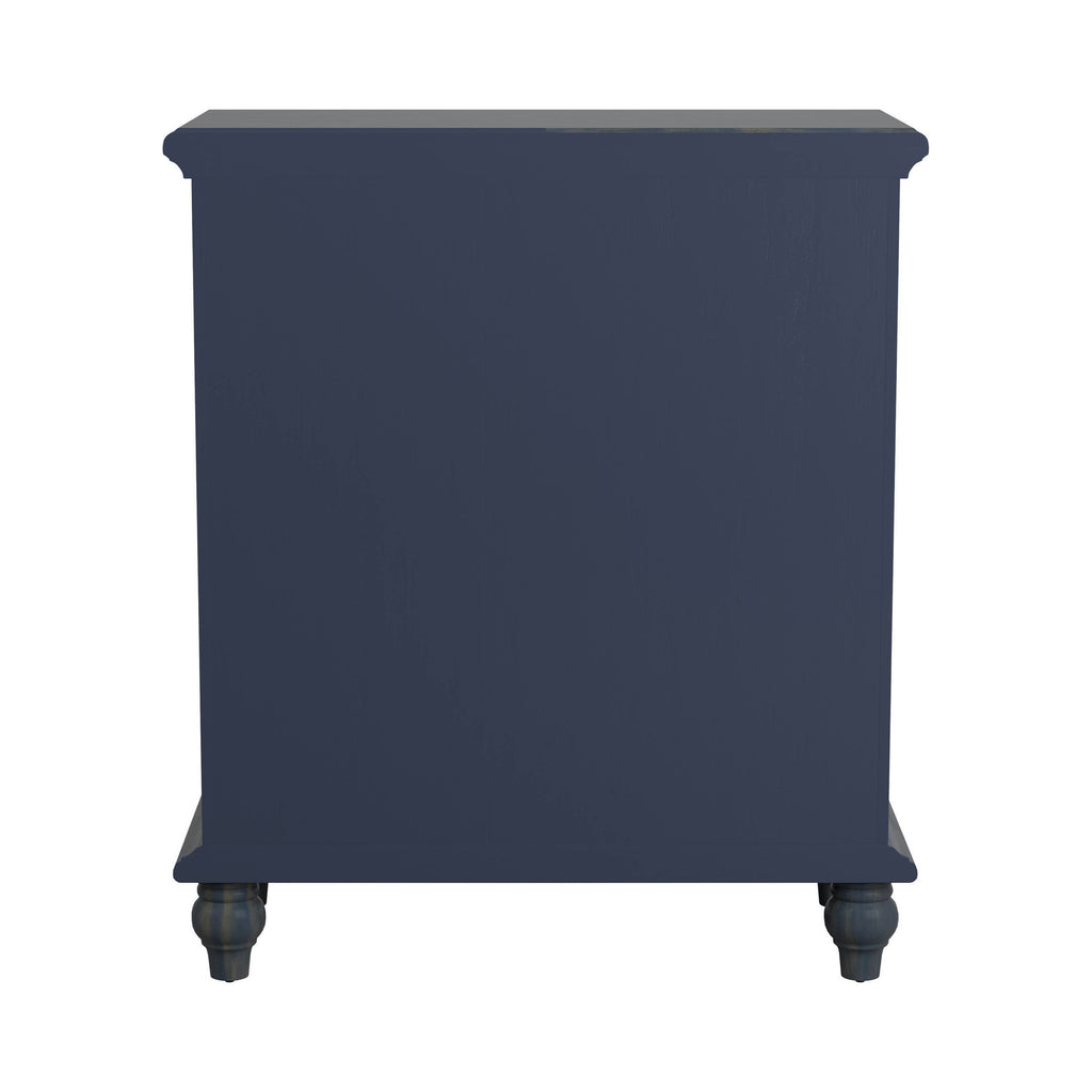 Blue Accent Cabinet W5268