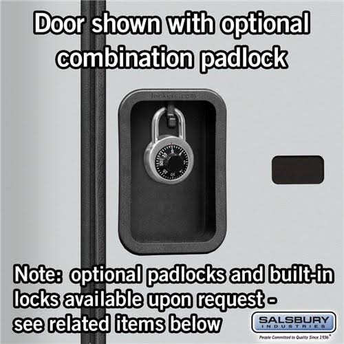 Black Wood Locker L6318