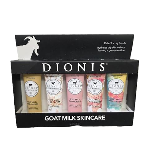 5 Pack Goat Milk Hand Cream Gift Set R498