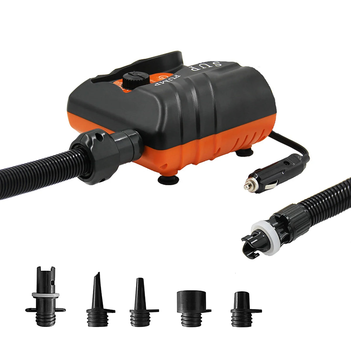 16PSI Electric Air Pump with 6PCS Nozzles O597
