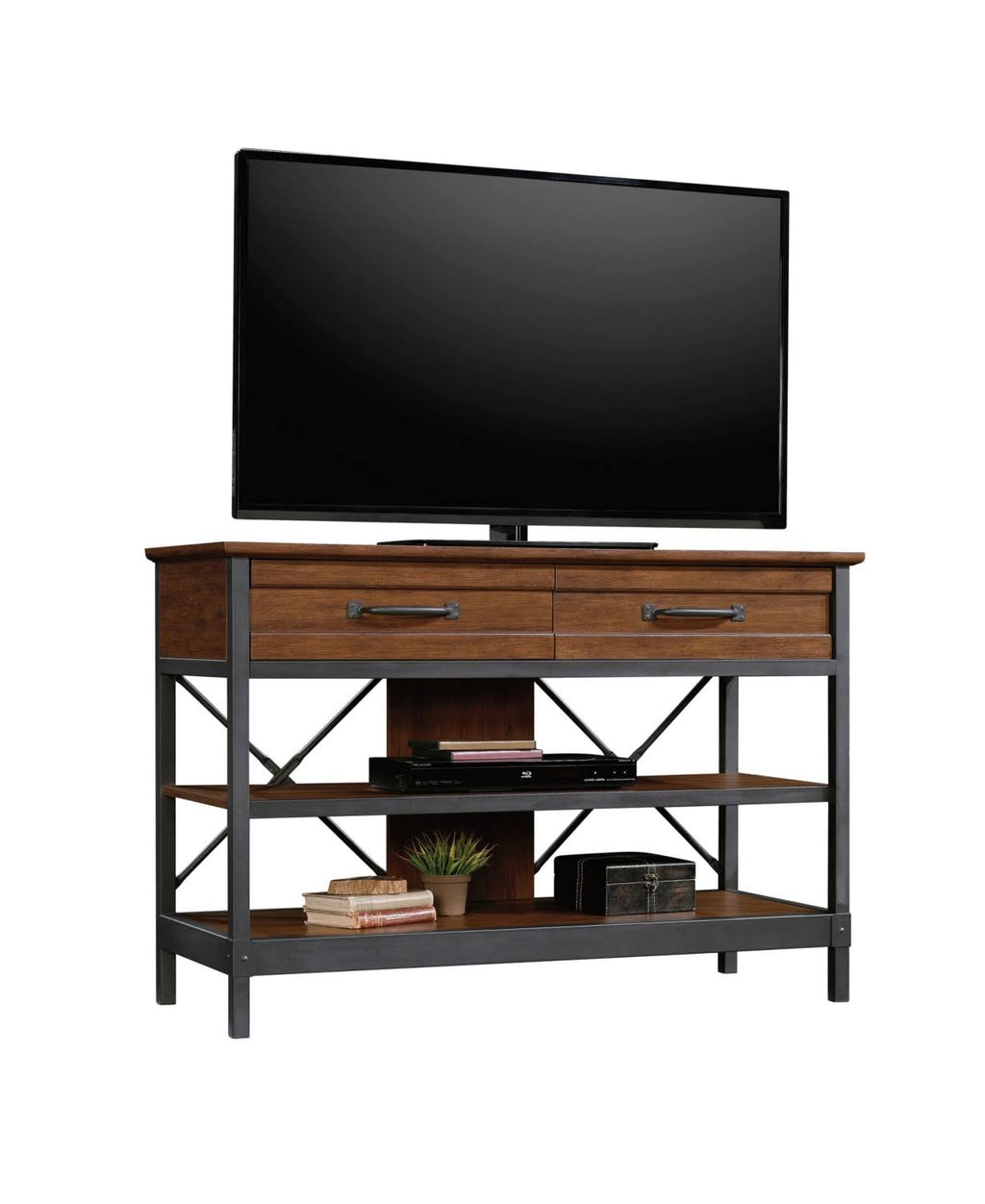 Milled Cherry Console O5978