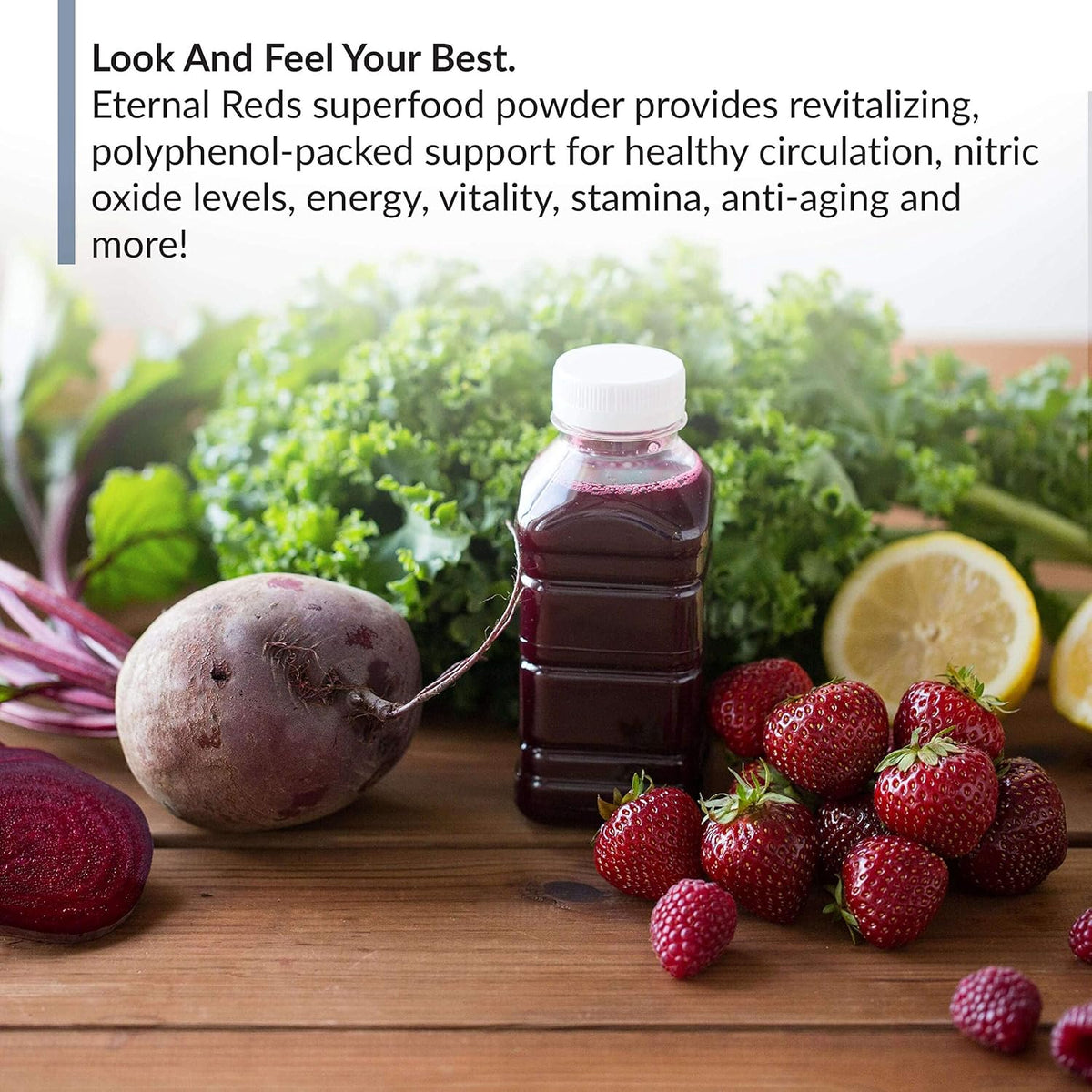 Red Superfoods Powder, Berry Flavor (30 Servings) P1438