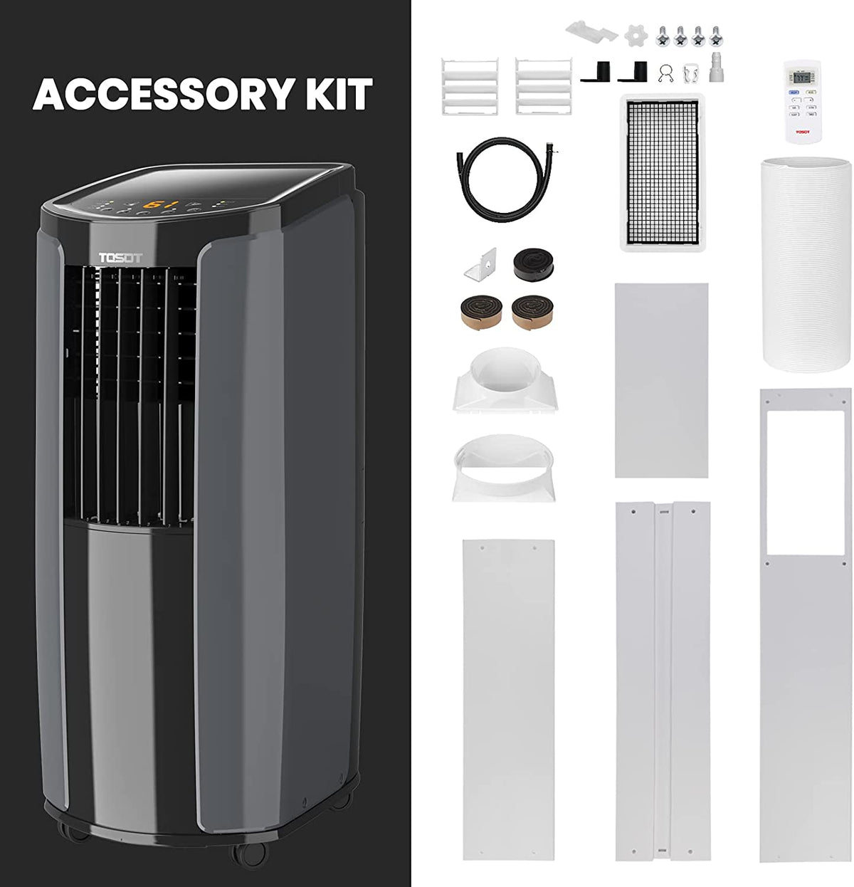 Grey Portable Air Conditioner S180759