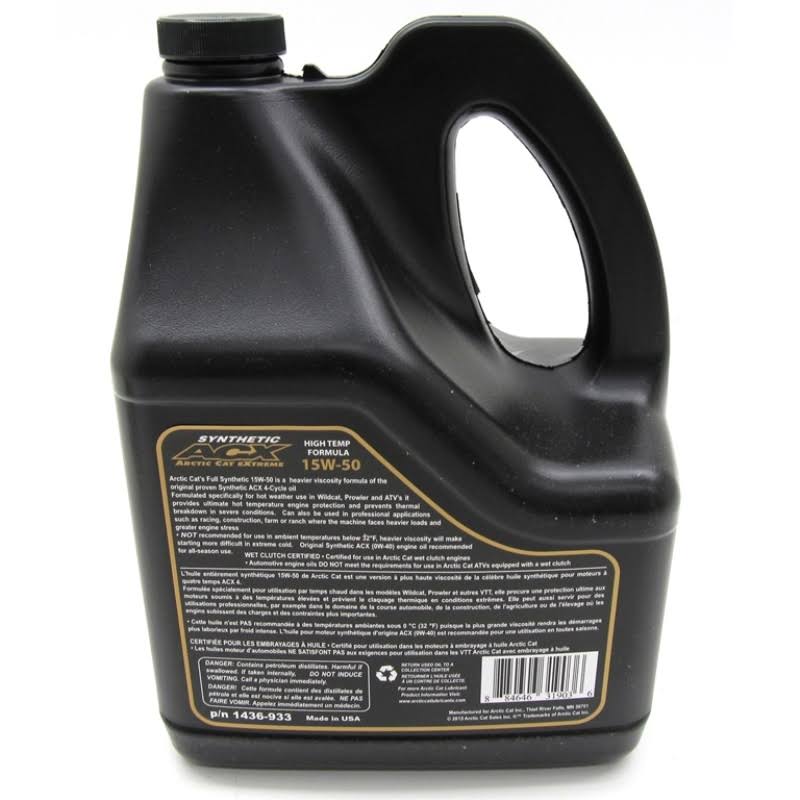 15W-50 Synthetic Oil Change Kit K276