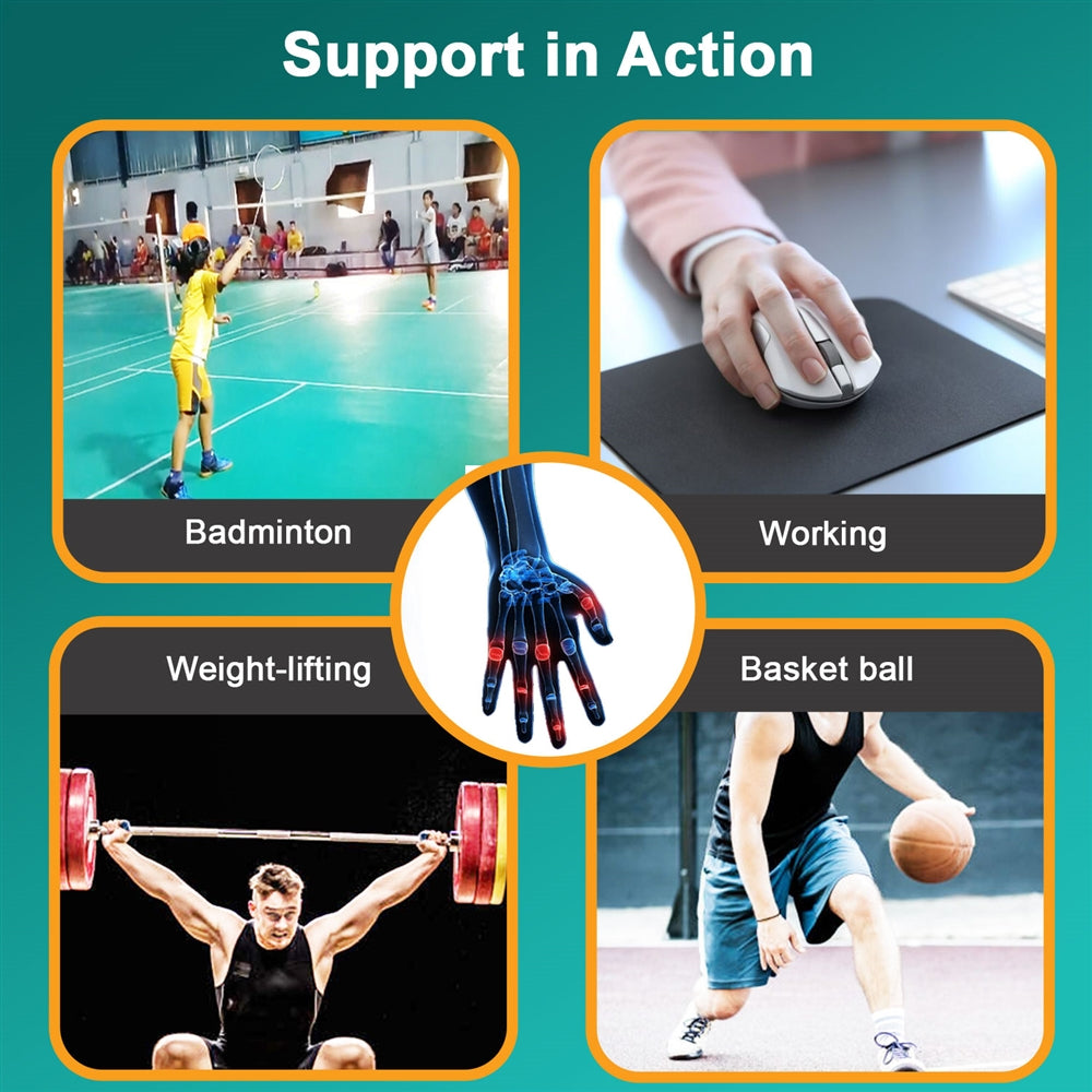 Inflatable Wrist Brace with Built-in Pump A878546
