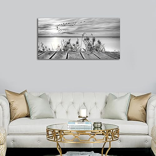 20" x 40" Canvas World Map Wall Art E694