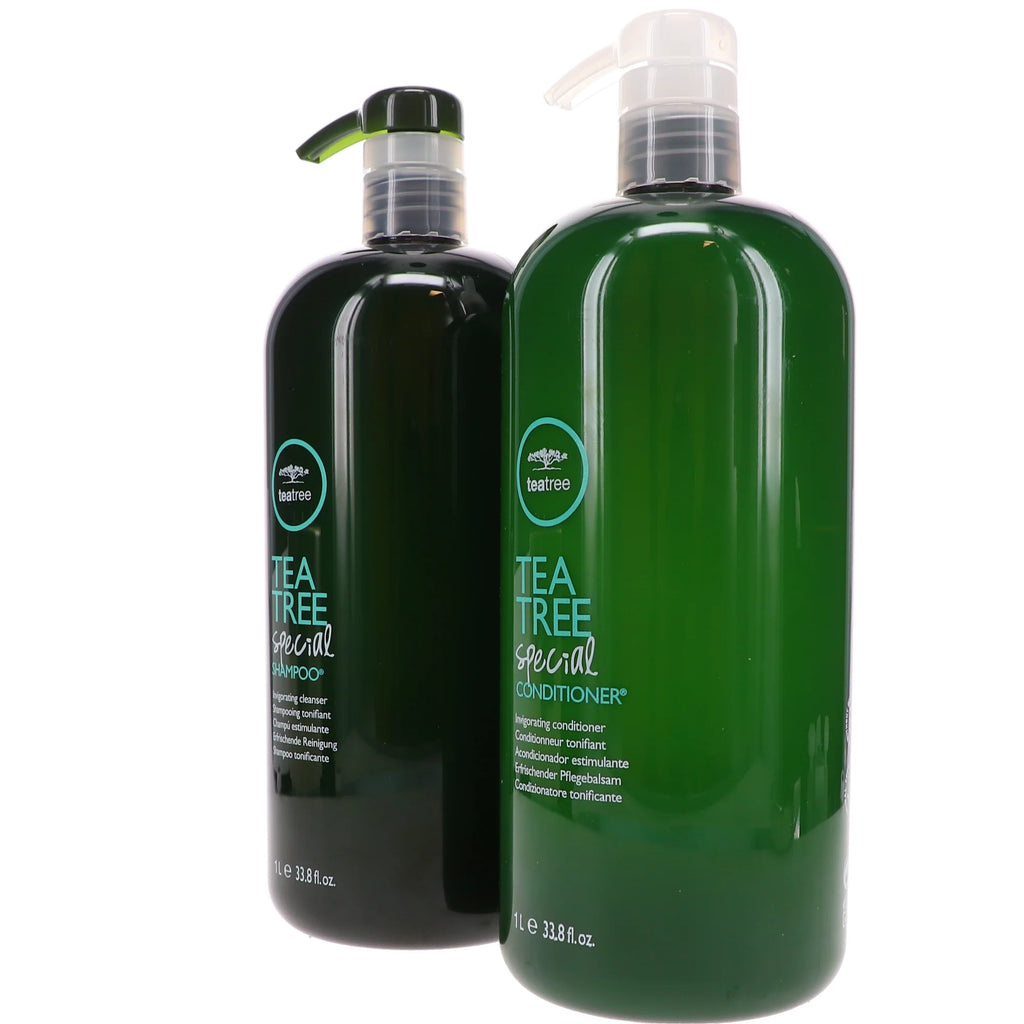Tea Tree Special Shampoo and Conditioner Combo Pack, 33.8 oz M154