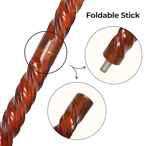 Natural Wood Walking Stick Cane G638