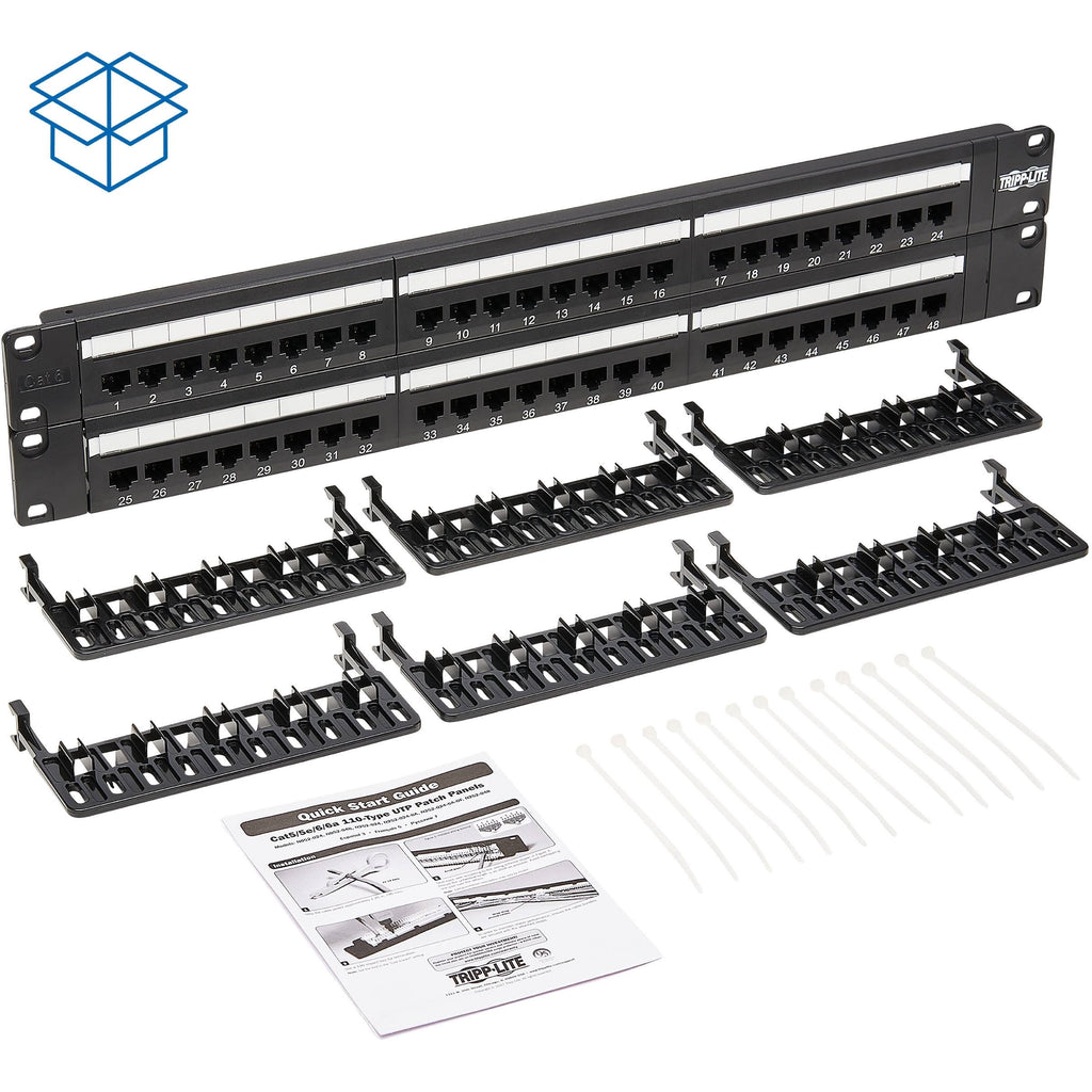 48 Port Cat6 Patch Panel E518