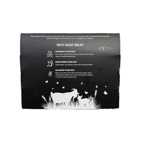 5 Pack Goat Milk Hand Cream Gift Set R498