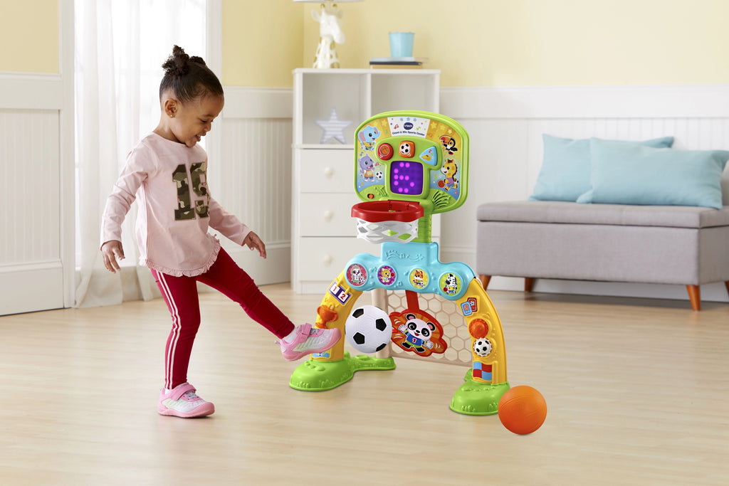 Count & Win Sports Center Basketball and Soccer Toy N1584