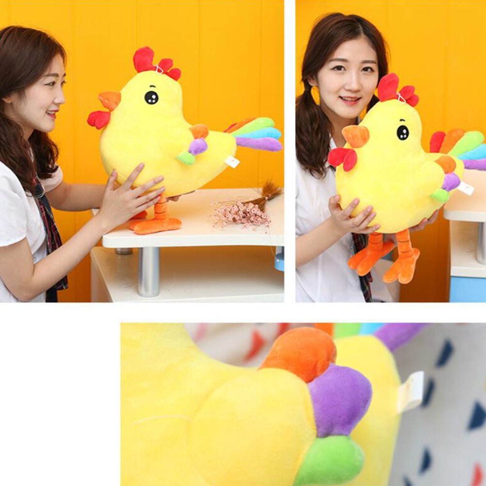 Cartoon Chicken Plush Toy (25cm) A35651
