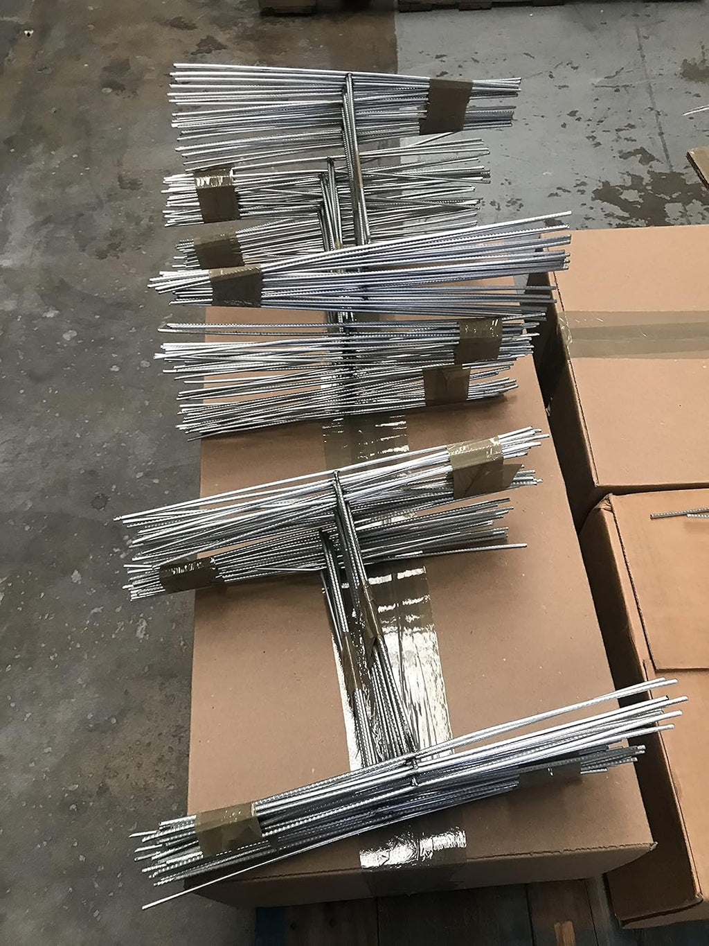 100 Sign Stake 12x9 Inch x 9 Gauge Galvanized Wire Stake, 100 Pieces, Pack of 2 W54689