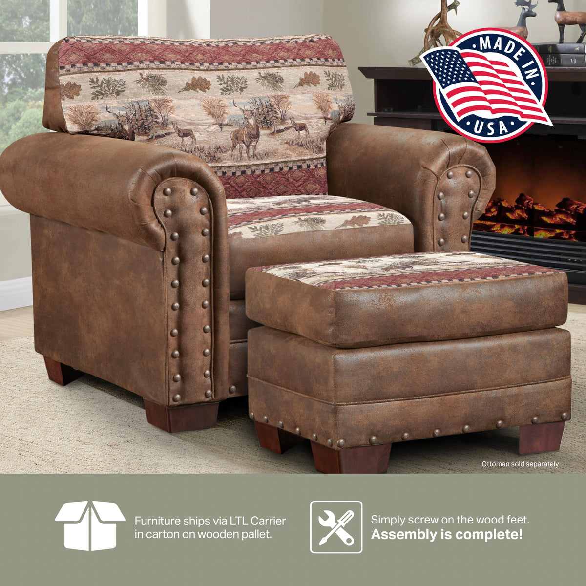Deer Valley Arm Chair Z3580