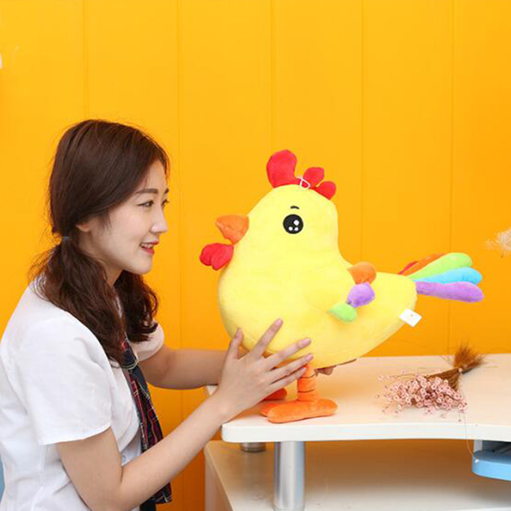 Cartoon Chicken Plush Toy (25cm) A35651