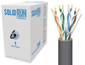 SolidRun by Cat5e Bulk Cable 250-Feet Dark Gray A6072