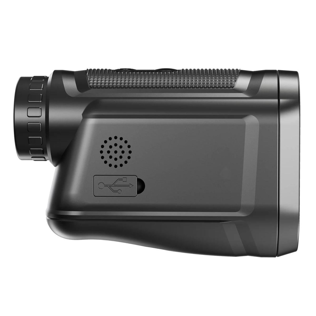 6X Magnification Rangefinder with LCD Touch Screen, USB Rechargeable, 600M Range, Black N184496
