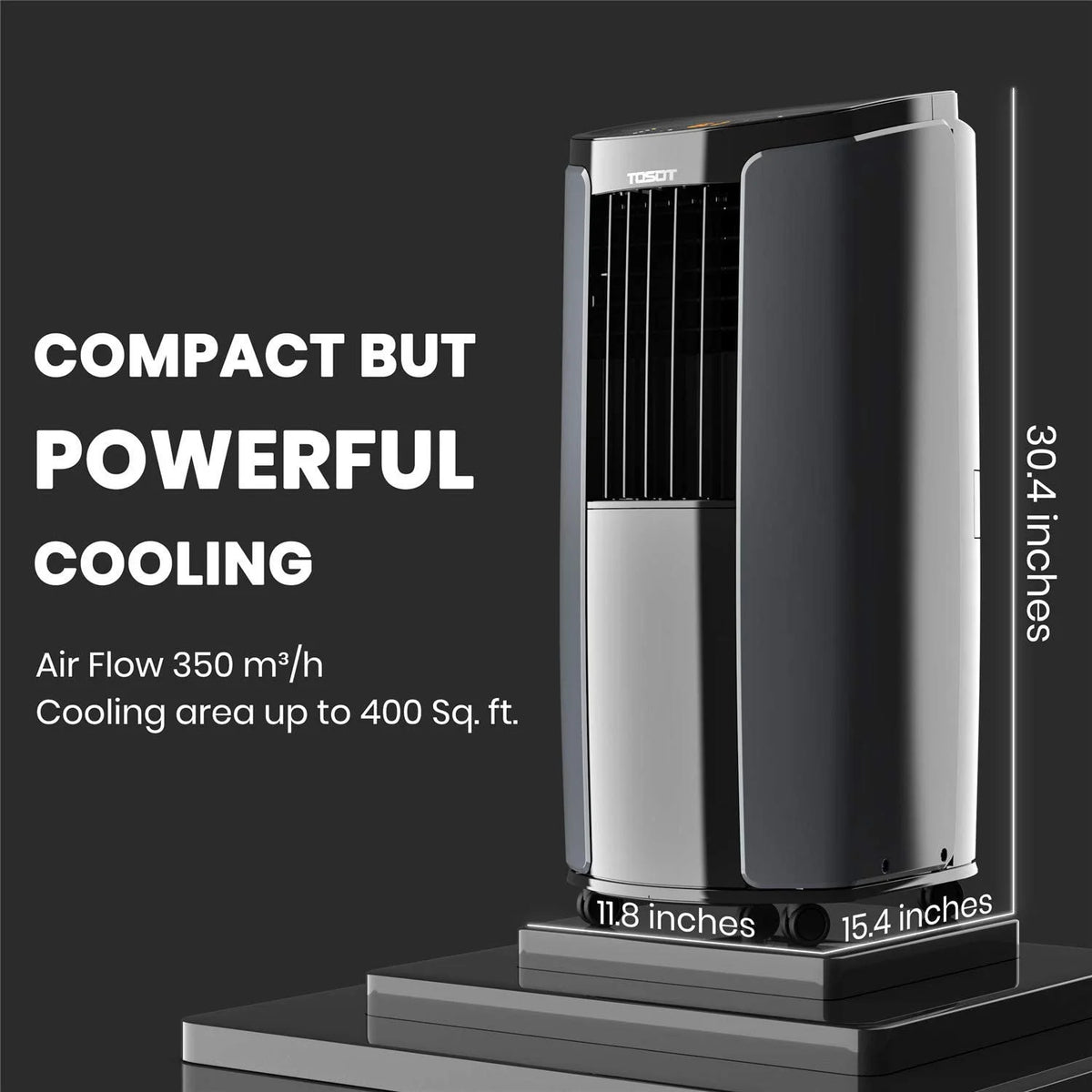 Grey Portable Air Conditioner S180759